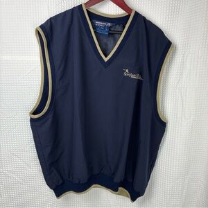 Sunderland Of Scotland Spyglass Hill Golf Course Pebble Beach Men’s Vest XXL VTG